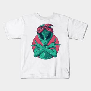 Gangsta Alien Kids T-Shirt